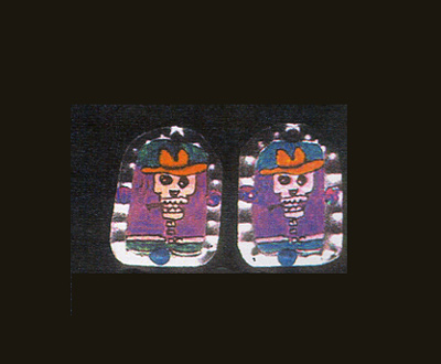 Day of the Dead earrings
