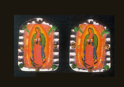 Our Lady of Guadalupe earrings