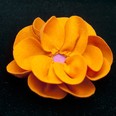 Tanya Ermakova - orange tropical flower