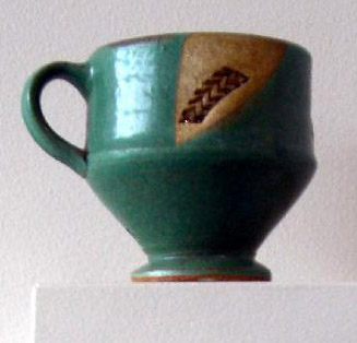 <br />
Incised jar by Ryan McKerley