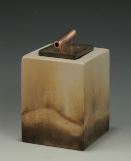 Pit-fired box